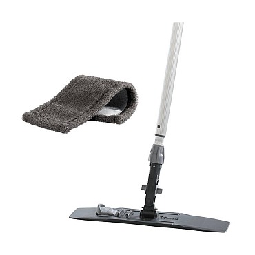 Jemako Vloerset S (vloerwisser + vezel grijs)