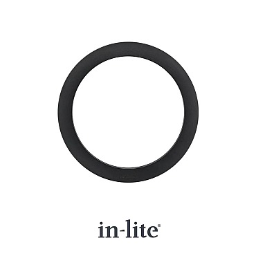 In-Lite RING 68 grondspot accessoire Black voor BOX 1 - PLATE 1