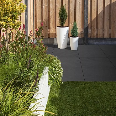 Keramische Tuintegel Lucca 60x60x2cm Groove