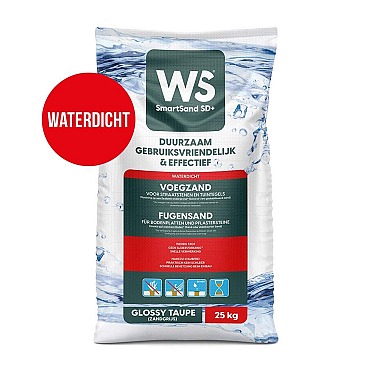 WS SmartSand SD+ Glossy Taupe / Zandgrijs 25kg Waterafsluitend