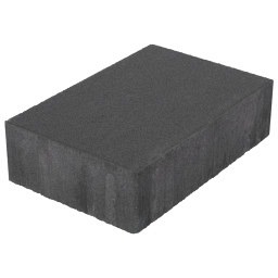 Terrassteen+ 20x30x8cm Nero