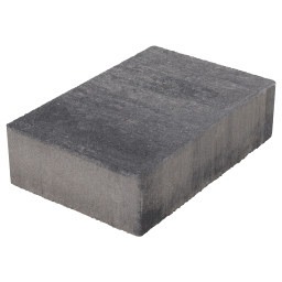 Terrassteen+ 20x30x8cm Grijs-Zwart