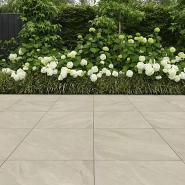 Keramische Tuintegel Lucca 60x60x3cm Mocca