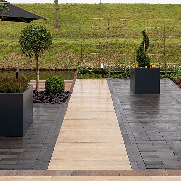 Granuluxe XL 40x8x8cm Antraciet