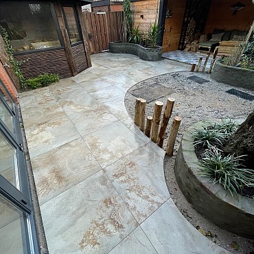 Robusto Ceramica 3.0 80x80x3cm Kingsland Beige