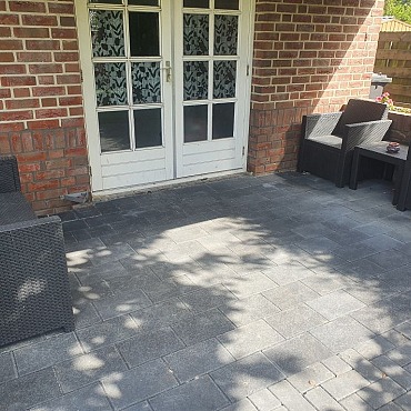 Straksteen 20x30x6 cm antraciet