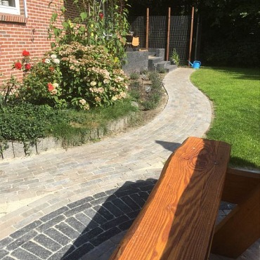 Stonique trommel dikformaat 6 cm musselkalk