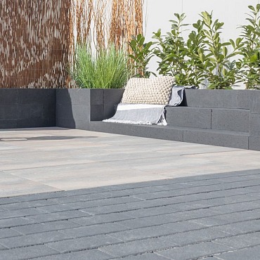 Traptrede Linea 60x30x15 cm Antraciet ZVK