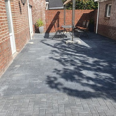 Straksteen 20x30x6 cm antraciet