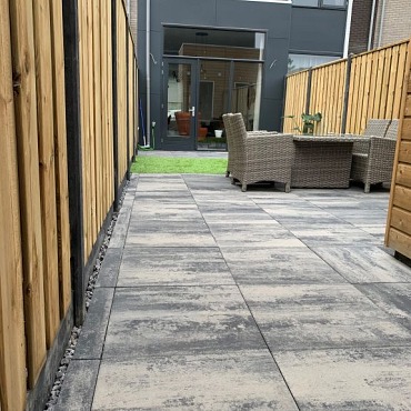 H2O comfort square 60x60x4cm Nero/Grey Graphit