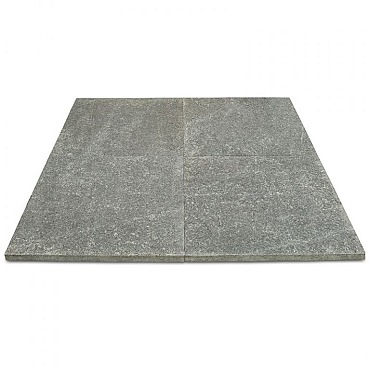 Basalt Corfu-Black Gevlamd/Geborsteld  80x80x3cm