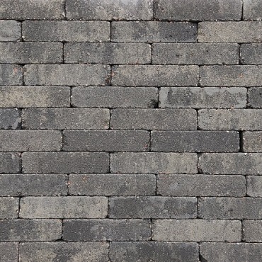 Stonique Trommel waalformaat 7 cm grijs/zwart