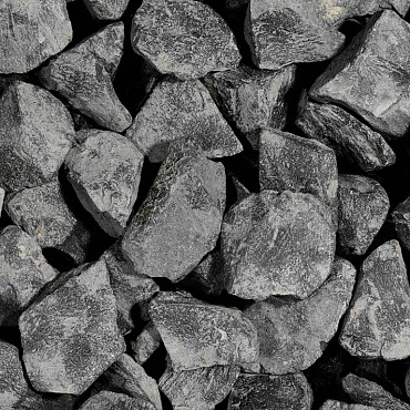 Basalt Brokjes 56-75mm Zwart 500kg