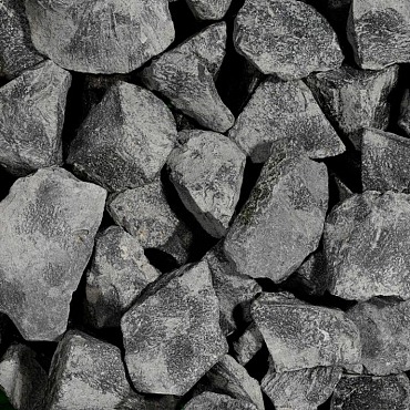 Basalt brokjes zwart 32-56mm 500kg