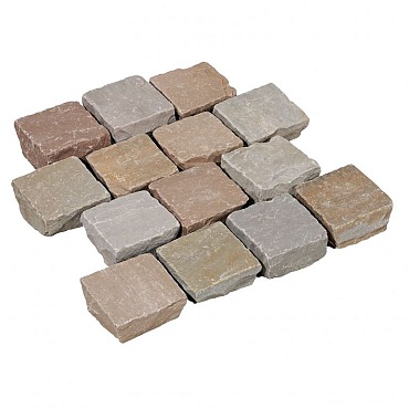 Kandla 14x14x5-7cm Multicolor