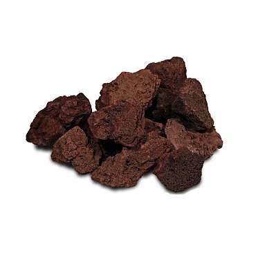 Lava Brokjes 50-80 mm Rood 350kg