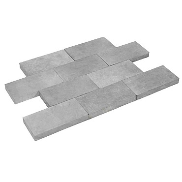 Paving Line 20x40x5cm Vietnamese hardsteen grof geschuurd
