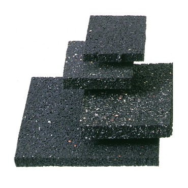 Granulaat Tegeldrager Zwart 10x10x1,5cm