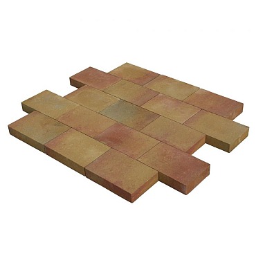 Metro Vlaksteen 20x30x6cm Terra Geel