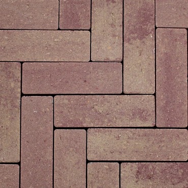 Strackstone+ 21x7x8cm Wijnrood Oker