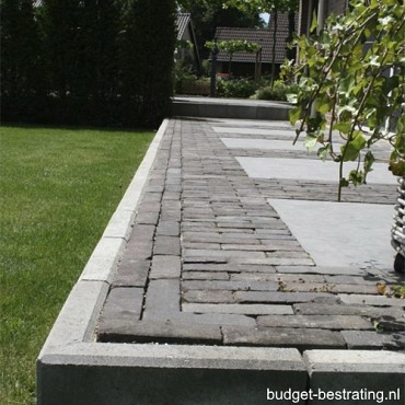 L-Hoekelement Grijs 40x40x40cm