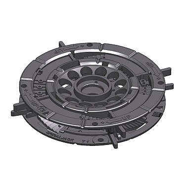 Verstelbare tegeldrager 18-23mm Spirapave T12