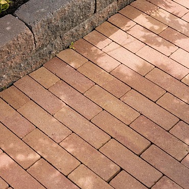 Strackstone+ 21x7x8cm Wijnrood Oker