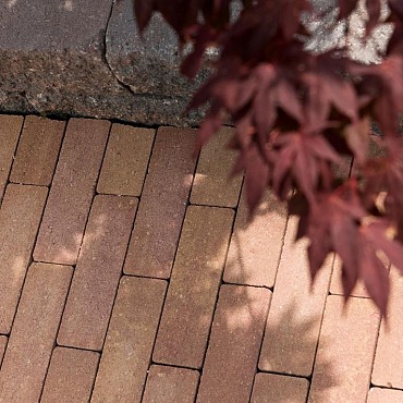 Strackstone+ 21x7x8cm Wijnrood Oker