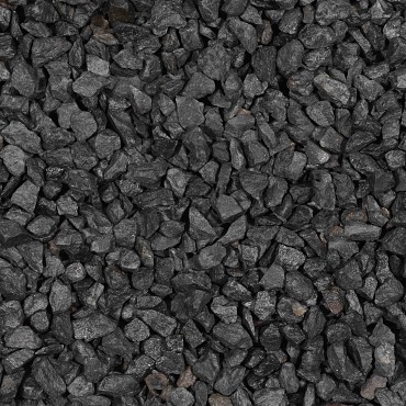 Basalt Split Zwart 8-11 mm 20kg