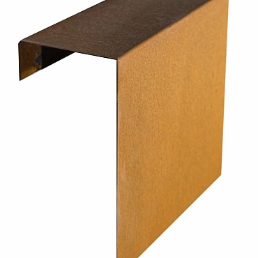 Corten Overzetstuk 50x30x15cm