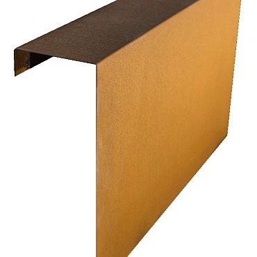 Corten Overzetstuk 100x45x12cm