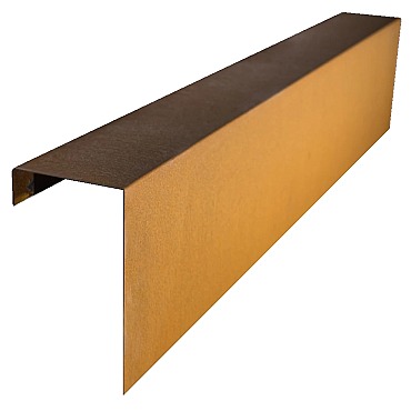 Corten Overzetstuk 150x30x12cm
