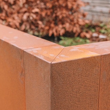 Corten Overzetstuk 50x30x12cm
