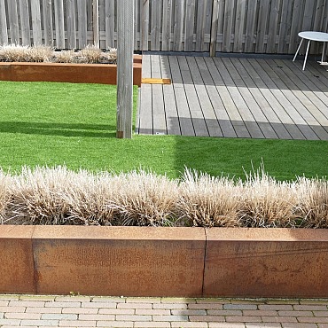 Corten Overzetstuk 50x30x12cm