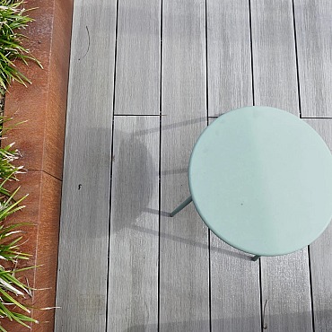 Corten Overzetstuk 150x30x12cm