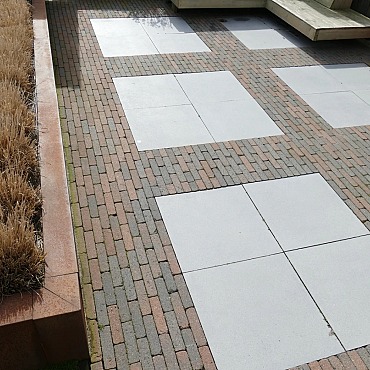 Corten Overzetstuk 50x30x12cm