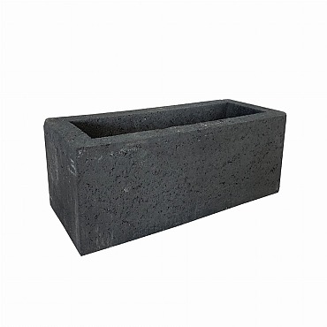 Fiora Block 50x20x20cm Antraciet