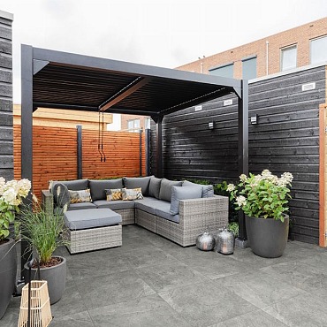 Cera3line Lux & Dutch 60x60x3cm Pizarra Dark Grey