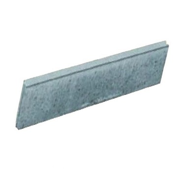 Opsluitband 6x30x100cm Grijs