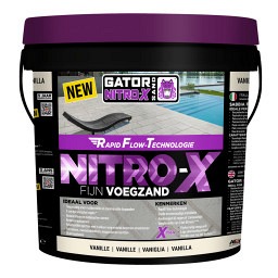 Gator Nitro X Rapid Flow Vanille Voegmortel 12,5kg
