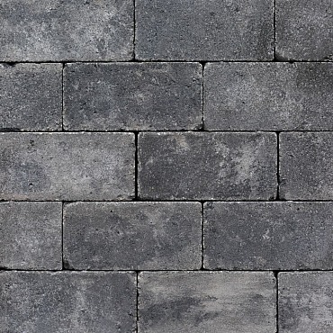 Stonique trommel betonstraatsteen 6 cm antraciet
