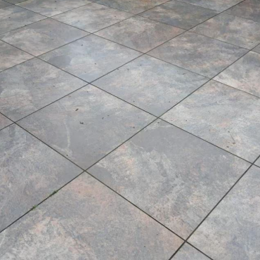 *RESTPARTIJ, 2e keus* Ceradoss 80x80x2 cm Durban Slate Multicolor