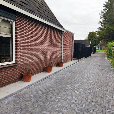 Stonique Trommel Dikformaat 6 cm Antraciet