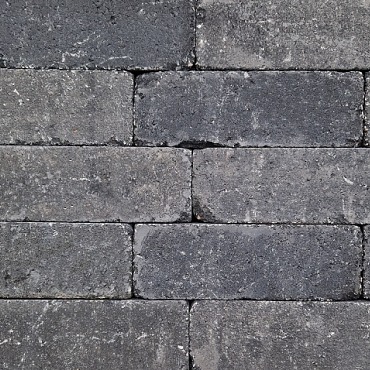 Stonique Trommel Longstone 7 cm Antraciet