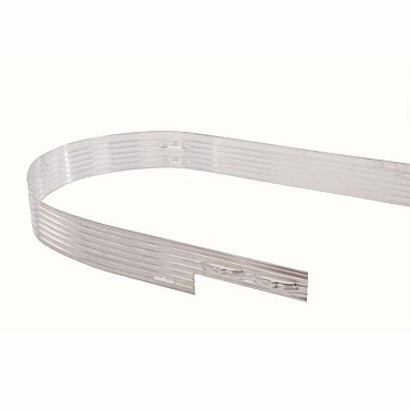 Alu Mevo Edge Pro Zilver 3,2mm 229x10,2cm