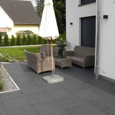 Ceramaxx 60x60x3cm Puzzolato Nero (Vraag naar voorraad)
