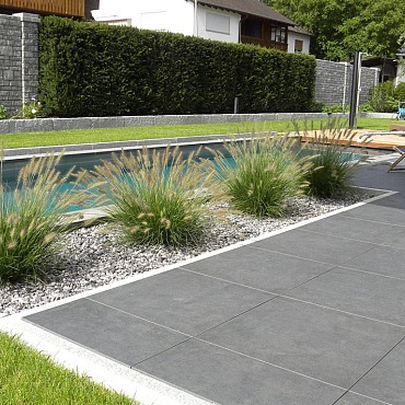 Ceramaxx 60x60x3cm Puzzolato Nero (Vraag naar voorraad)