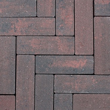 Strackstone Crown GRN+ DF 21x7x8 Vlak Wijnr/Antra Genuanceerd
