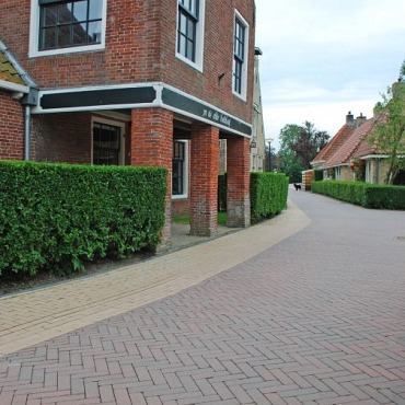 Strackstone Crown GRN+ DF 21x7x8 Vlak Wijnr/Antra Genuanceerd