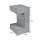 U-Element Grijs 15x20x30cm